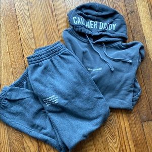 Call her daddy sweatsuit bundle